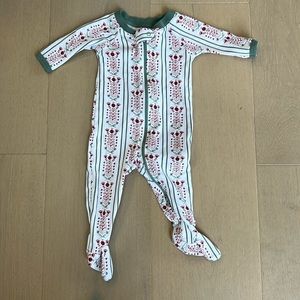 Lake Pajamas Baby Sleeper in Scarlet Antoinette